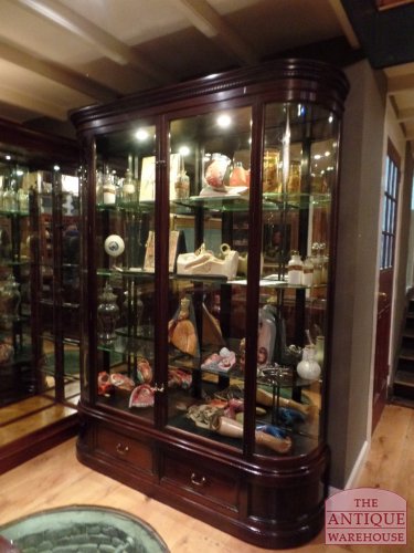 antieke Engelse top vitrinekasten 2