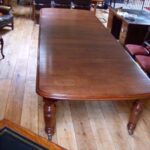 antieke Engelse uitdraai wind out eettafel 2