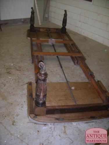 antieke Engelse uitdraai wind out eettafel 3