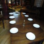 antieke Engelse Victoriaanse wind out dining table 2