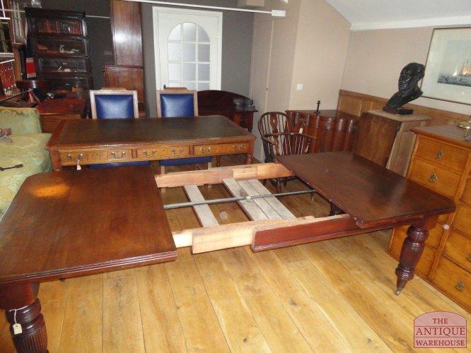 antieke Engelse Victoriaanse wind out dining table 3