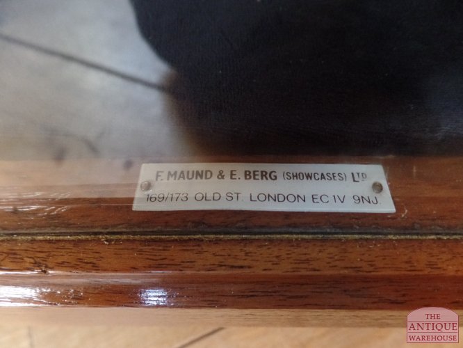 antieke Engelse vitrine 2