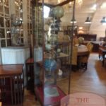 Antique English display cabinet 1
