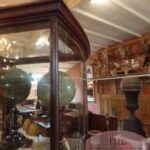 Antique English display cabinet 2