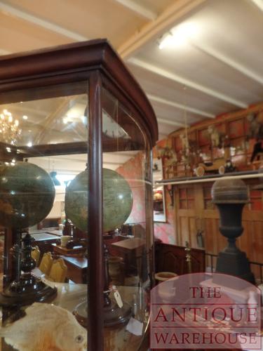 Antique English display cabinet 2