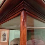 Antieke Engelse vitrinekast circa 1880 2