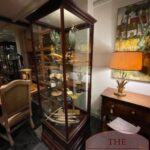 Antieke Engelse vitrinekast 4