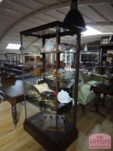 antieke Engelse vitrinekast, VERKOCHT