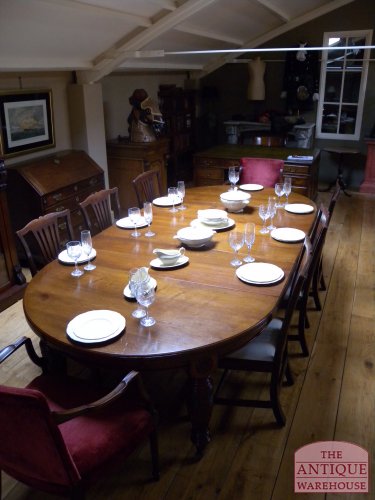 antieke Engelse wind out tafel 3