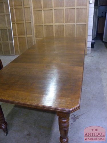 antieke Engelse wind out tafel 3