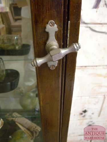 Antieke Engelse winkel vitrine 2