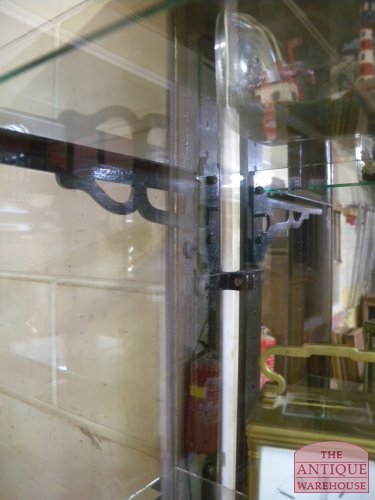 Antieke Engelse winkel vitrine 3