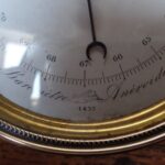 Antieke Franse aneroide barometer 3