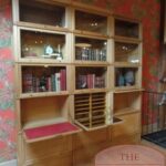 Antieke Franse eiken stapelbare boekenkast 3