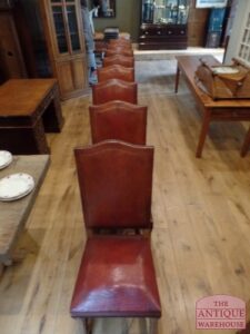 antieke Franse eiken stoelen, Bretons, acht maal, VERKOCHT