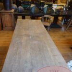 Antieke Franse eikenhouten tafel 2