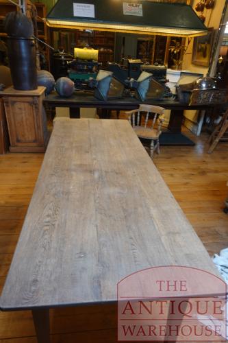 Antieke Franse eikenhouten tafel 2