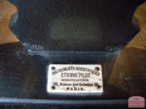 antieke Franse elektriceer machine, type Wimshurst, GERESERVEERD