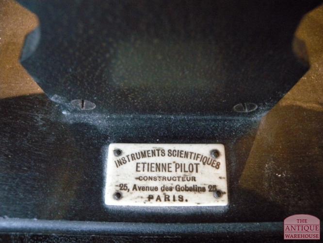 antieke Franse elektriceer machine, type Wimshurst, GERESERVEERD