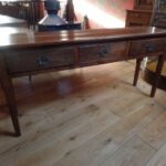 antieke Franse kersen side tafel 1