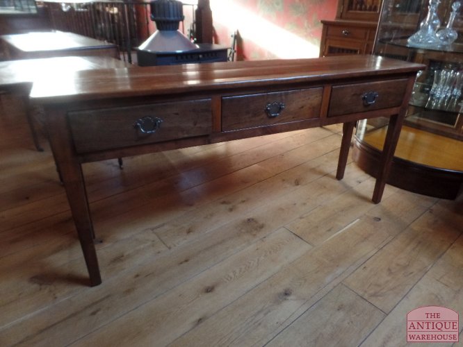 antieke Franse kersen side tafel, VERKOCHT