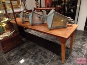 antieke Franse kersenhouten eettafel, VERKOCHT