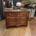 antieke Franse kersenhouten ladekast 1