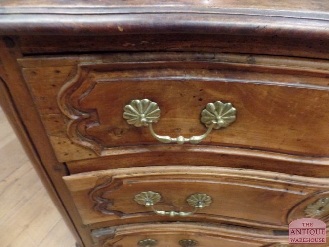 antieke Franse kersenhouten ladekast 3