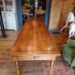 Antieke Franse kersenhouten tafel 1