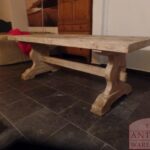 Antieke Franse klooster tafel 1