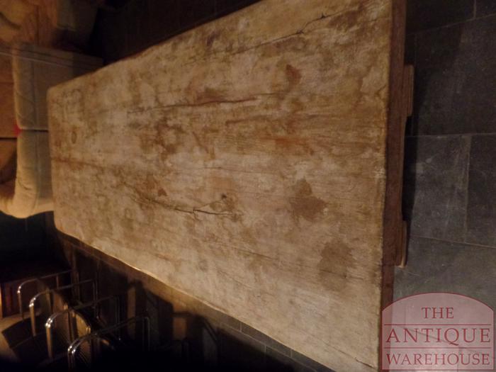 Antieke Franse klooster tafel 2