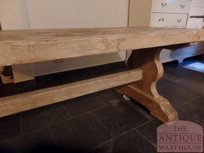 Antieke Franse klooster tafel 3