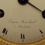 Antieke Franse kolompendule circa 1830 1