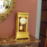 Antieke Franse kolompendule circa 1830 2