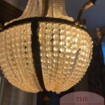 Antieke Franse kroonluchter met kaarsen 3