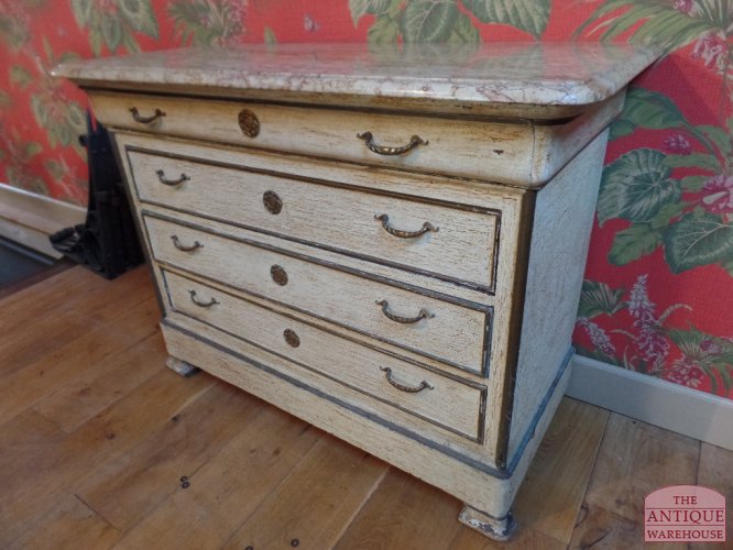 antieke Franse ladekast, VERKOCHT