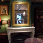 Antieke Franse Louis Philippe spiegel 1