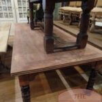 Antieke Franse notenhouten tafel 1