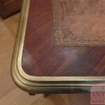 Antieke Franse schrijftafel, bureau plat, Louis Quinze circa 1880 5