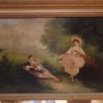 Antieke Franse spiegel 2