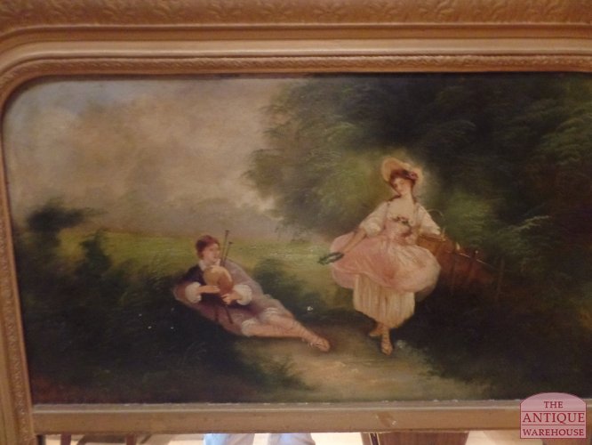 Antieke Franse spiegel 2