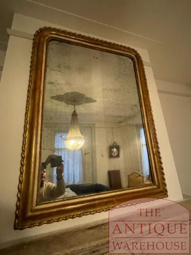 Antieke Franse spiegel circa 1850 2