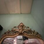 Antieke Franse spiegel met origineel glas 2