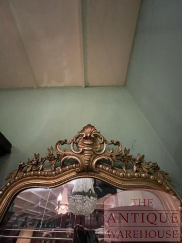 Antieke Franse spiegel met origineel glas 2