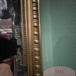 Antieke Franse spiegel met origineel glas 3