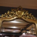 Antieke Franse vergulde spiegel 2