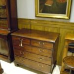 antieke Georgean ladekast 1