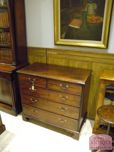 antieke Georgean ladekast, circa 1780, VERKOCHT