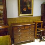 antieke Georgean ladekast 2