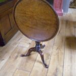 antieke Georgian III tilt toptafel 3